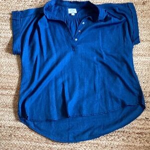 J. Crew Blue Blouse